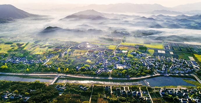 在湖州看见美丽中国:美丽乡村连点成片"包围"城市
